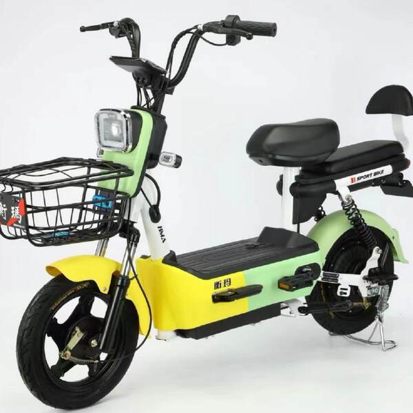 Novas bicicletas elétricas para passageiros de pequeno porte