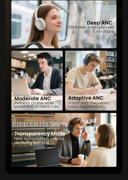 Haylou S40 ANC Headphone sem fio