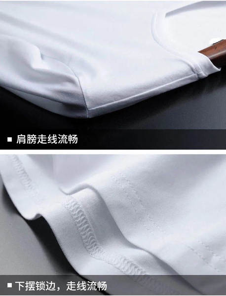 Camiseta curta masculina de verão