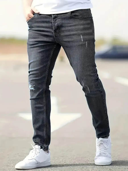 Calça Jeans Masculina Elástica