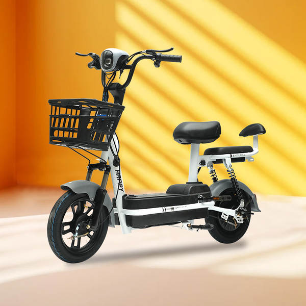 Carro elétrico transfronteiriço para uso doméstico de duas rodas para homens e mulheres para ir para o trabalho com bicicleta elétrica obrigatória