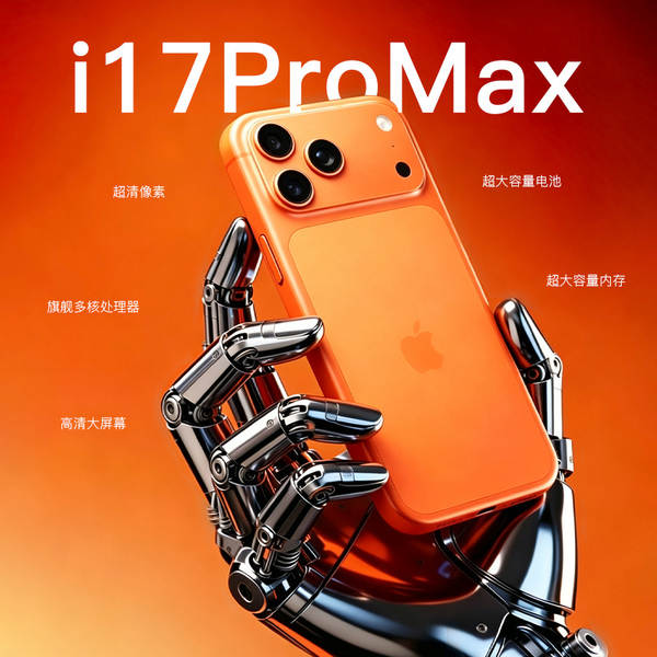 Novo smartphone i17 Promax não desbloqueado no mercado de celulares Android preço de fábrica