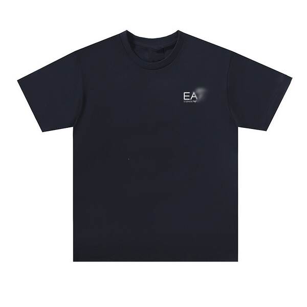Camiseta Masculina Curta de Algodão