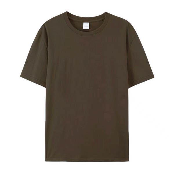T-Shirt de algodão puro personalizado logo masculino e feminino do mesmo tamanho T-Shirt de luxo longas mãos grandes mãos femininas T-Shirt personalizado