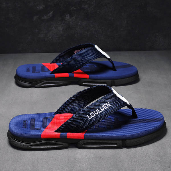 Sandália de borracha masculina