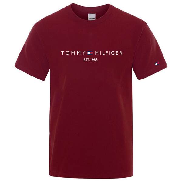 Hilfiger Pure Cotton T-Shirt de Verão Pure Cotton T-Shirt