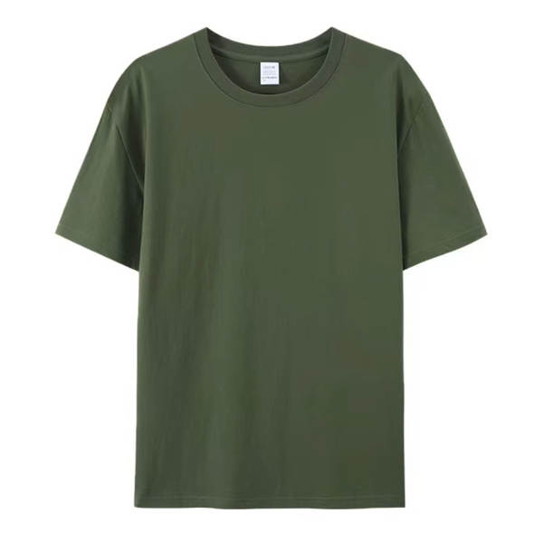 T-Shirt de algodão puro personalizado logo masculino e feminino do mesmo tamanho T-Shirt de luxo longas mãos grandes mãos femininas T-Shirt personalizado