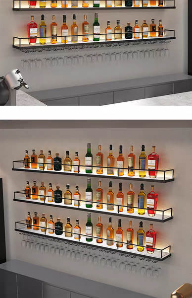 Suporte de Vinho Parede Moderno