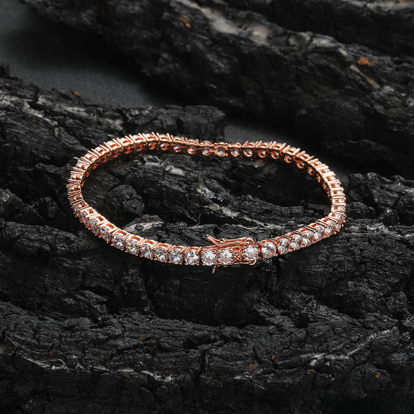 Colar de Zircônio com Diamantes