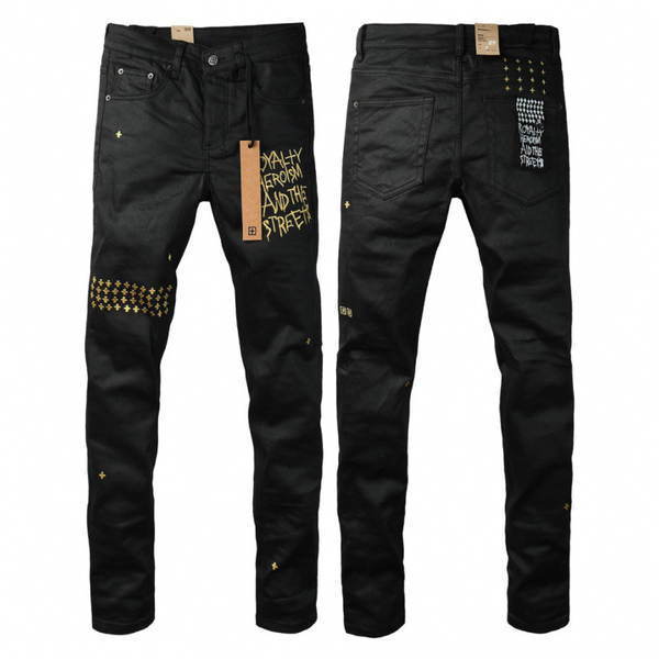 ksb jeans quebra-cabeça resistência americano high street masculino lounge jeans dinheiro commodities tema