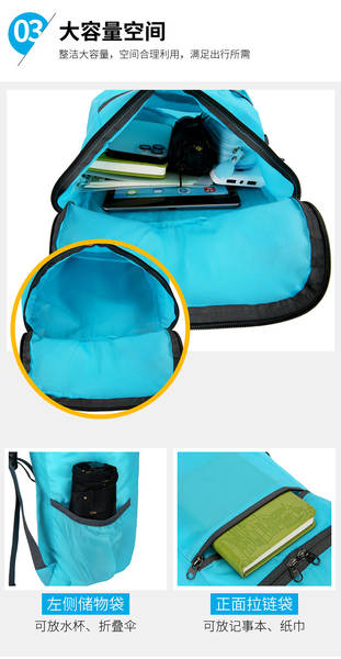 Mochila de Viagem Leve