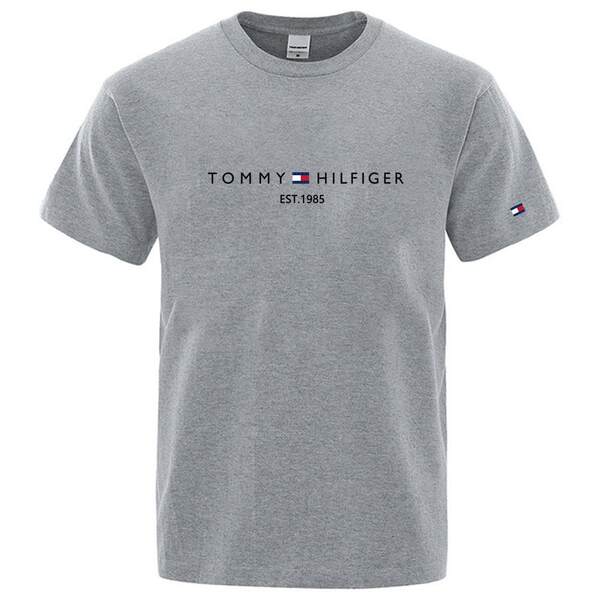 Hilfiger Pure Cotton T-Shirt de Verão Pure Cotton T-Shirt