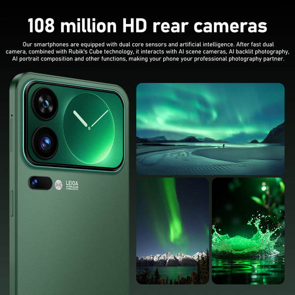 Novo M17 Pro Max telemóvel transfronteiriço grande ecrã 3+16G real 4G comércio exterior telemóvel inteligente venda rápida