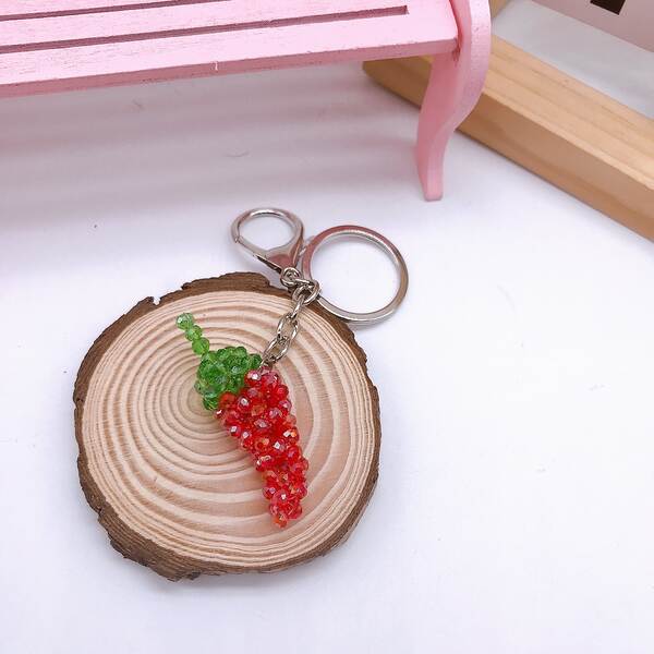 Pendente de Frutas em Cristal