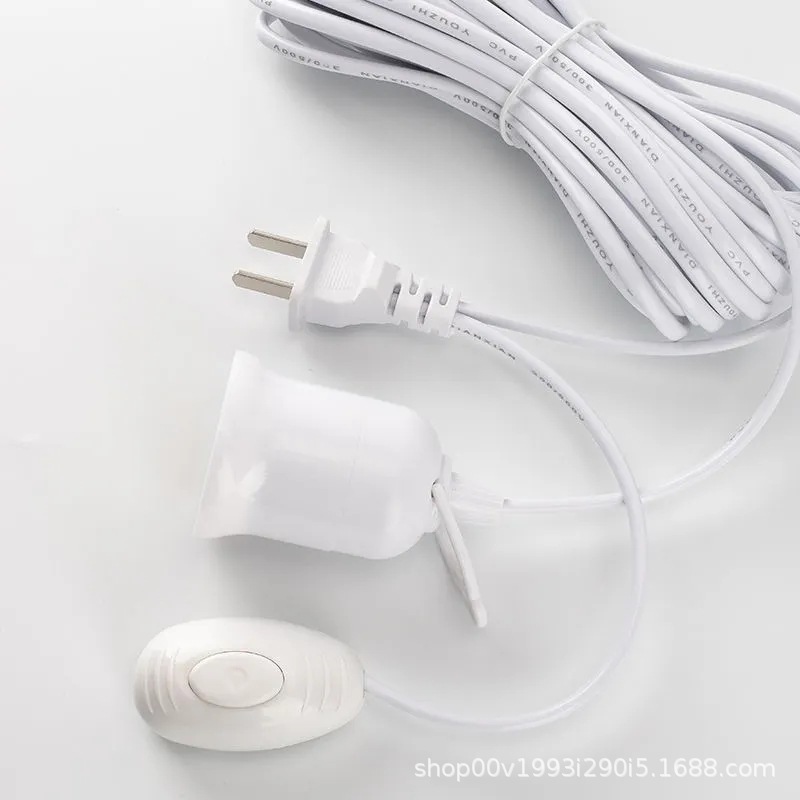 Conector de Luz LED com Fio e Pluga