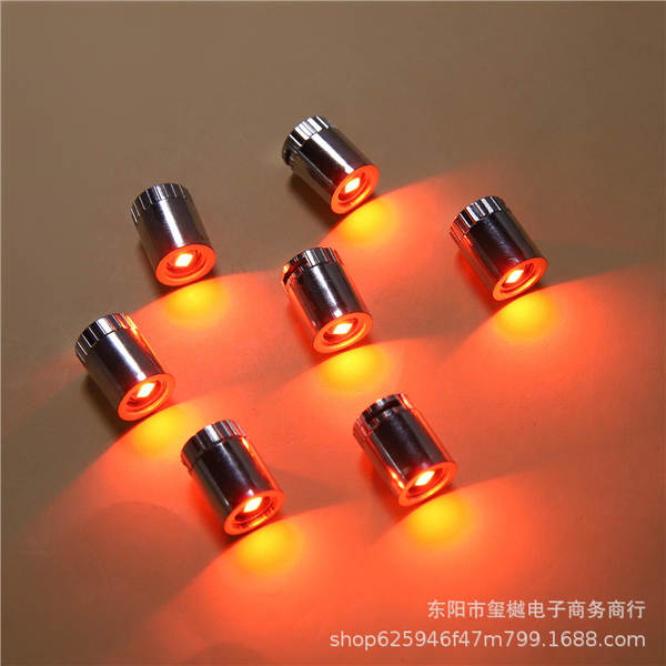 Lanternas coloridas LED eletrônicas de iluminação branca para crianças DIY iluminação manual acessórios mini-retorno de lâmpada decorativa