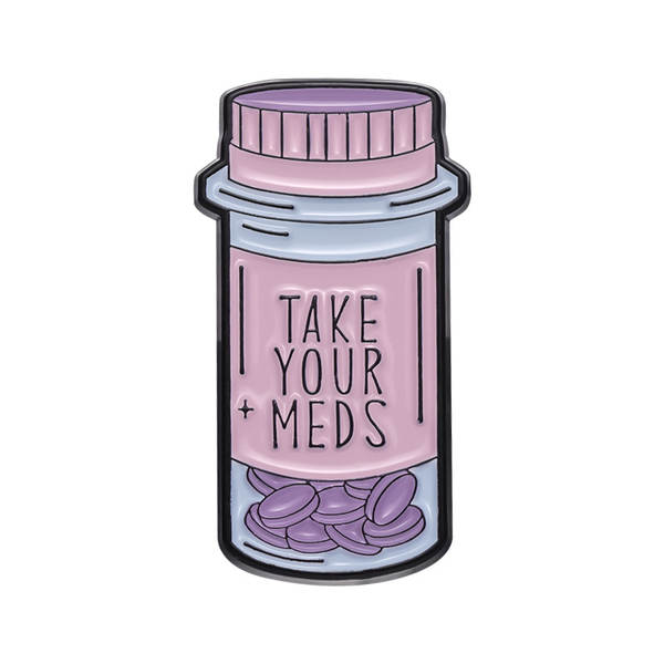 Cartão criativo de laboratório de garrafas de medicamentos em forma de pacote de personalidade para acessórios de agulhas embalagem metálica