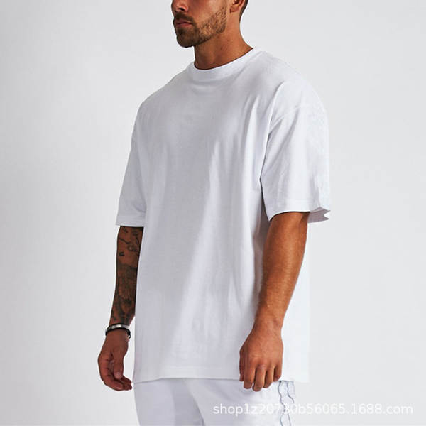 Camiseta Masculina Oversized de Algodão