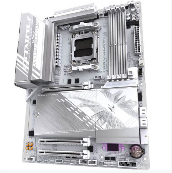 GIGABYTE B850 AORUS ELITE WIFI7 ICE Painel DDR5