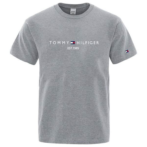 Hilfiger Pure Cotton T-Shirt de Verão Pure Cotton T-Shirt