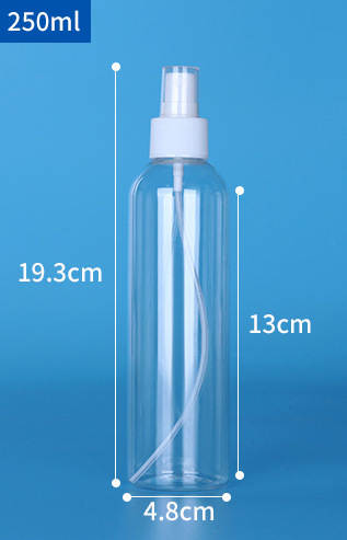 Venda por atacado 30ml/50ml/100ml garrafa de pulverização Pequena garrafa de pulverização de maquiagem garrafa de distribuição de perfume transparente PET garrafa de plástico