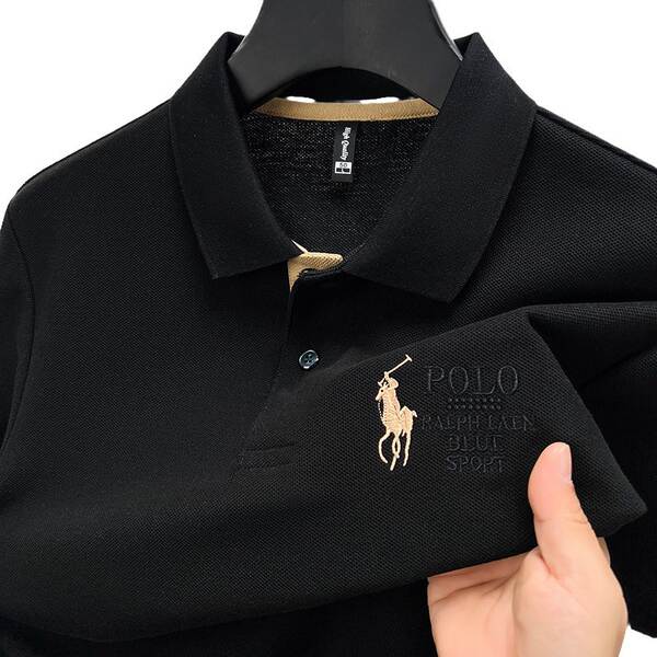Camisa Polo Masculina de Algodão