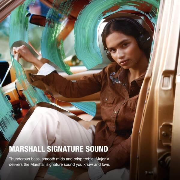 Marshall Major V On-Ear Wireless Bluetooth Headphone