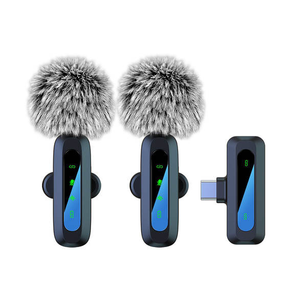 Transfronteiriço Modelo Privado Novo J3 Um Track Dois Cravos Sem Fio Microfone Transmissão ao Vivo Rádio Redução de Ruído Microfone sem Fio