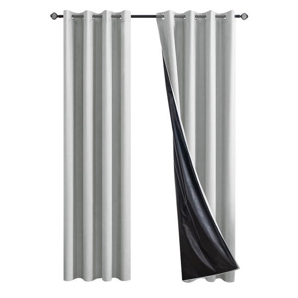 Cortinas de comércio exterior transfronteiriças de tela de tecido da Ásia do Sul totalmente cobertas Amazon temu explosão impermeável cortinas de isolamento puro acabado