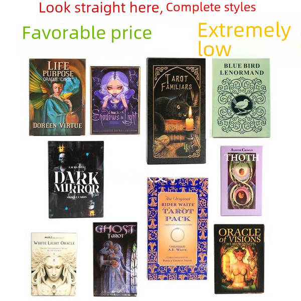 Rider Waite Tarot Cartões de Tarot White Light Oracle