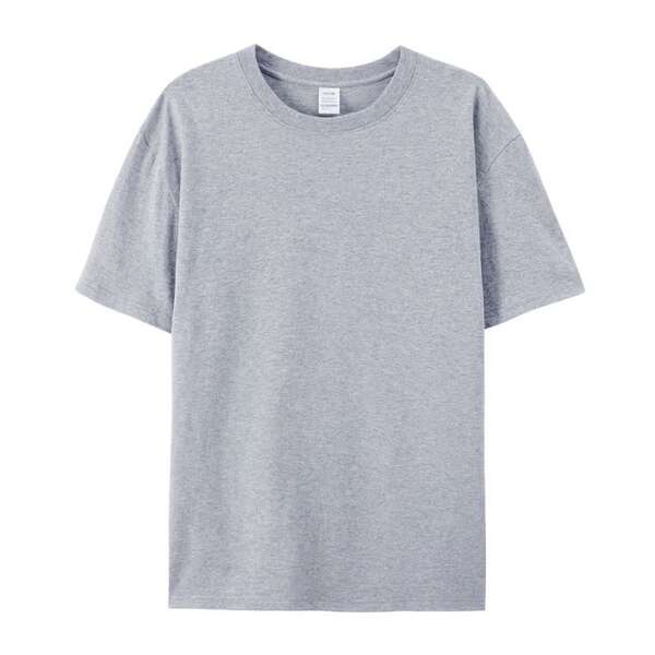 T-Shirt de algodão puro personalizado logo masculino e feminino do mesmo tamanho T-Shirt de luxo longas mãos grandes mãos femininas T-Shirt personalizado