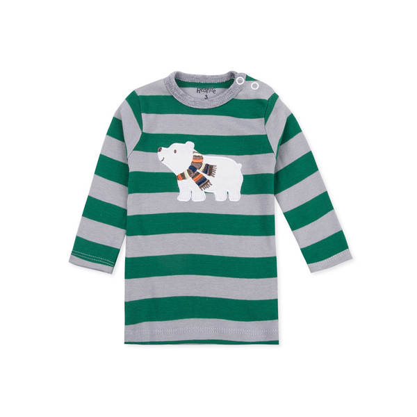 Conjunto de 5 Camisetas de Algodão para Bebê