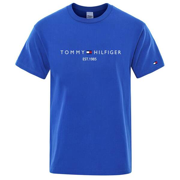Hilfiger Pure Cotton T-Shirt de Verão Pure Cotton T-Shirt