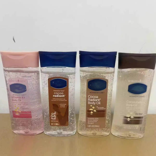 Gel de óleo corporal hidratante de café e rosa