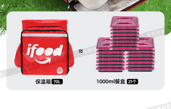 Bolsa de Isolamento para Entrega de Comida