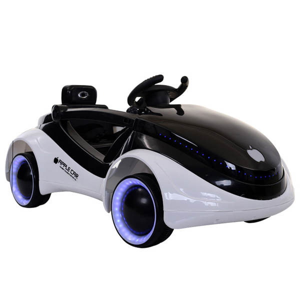Crianças de ficção científica carros elétricos de quatro rodas com flash com controle remoto para homens e bebês rolando carregar brinquedos carrinho de criança