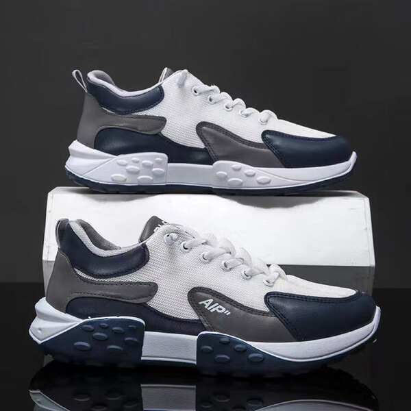 Sapatos de corrida para homens transfronteiriços 2026 Nova versão coreana de sapatos de corrida para homens de faixa baixa