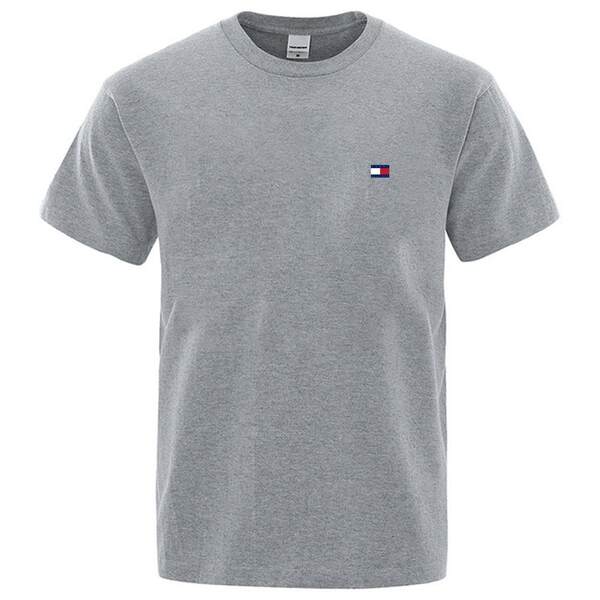 Hilfiger Pure Cotton T-Shirt de Verão Pure Cotton T-Shirt