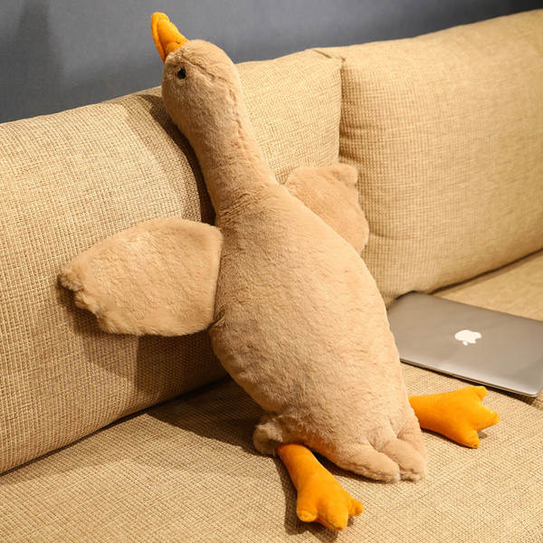 Bicho de Pelúcia Ganso Branco