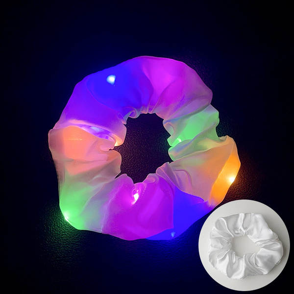 LED brilho do intestino grosso cabelo círculo di luz da noite cabelo brilho da luz da noite cabelo de cabelo da noite cabelo da fronteira cabelo