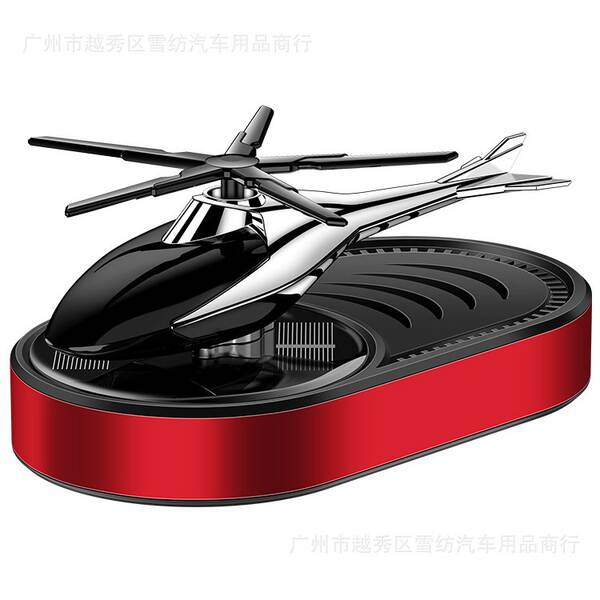 2022 Novo helicóptero solar com perfume um avião solar de substituição perfume masculino