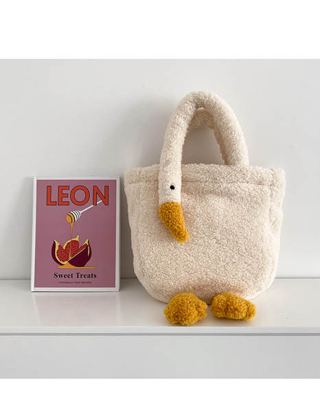 Bolsa de Pelúcia Fofa para Mulher