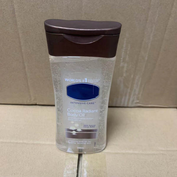 Gel de óleo corporal hidratante de café e rosa