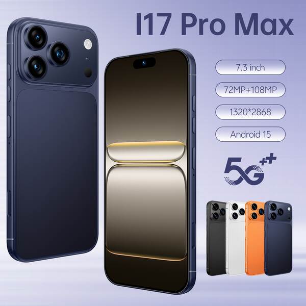 Telemóvel transfronteiriço novo i17 ProMax smartphone 7.3 polegadas 4+64G telemóvel Android TK venda quente