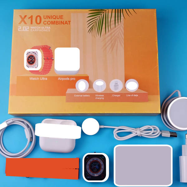 Relógio inteligente X8 / X10 transfronteiriço X12 Bluetooth Headset Ultra kit de exercícios de longa duração frequência cardíaca pressão arterial