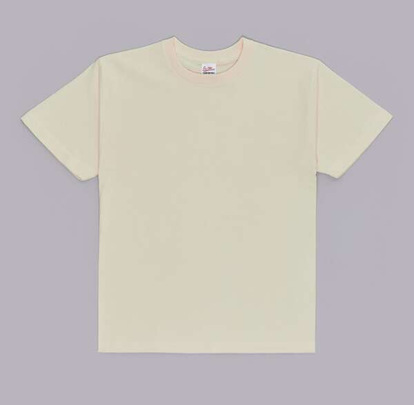 230 gramas 17 peças de algodão total peso vazio camisa branca de alça curta T-shirt espessado de algodão puro parafuso filho T-shirt