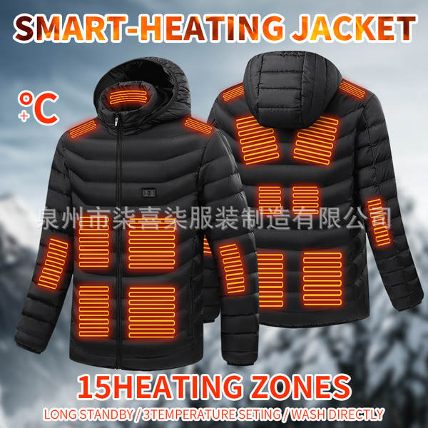 Fabricante direto de vendas transfronteiriças explosivos de algodão quente roupa de algodão durável aquecimento quatro controle de temperatura constante aquecimento de algodão roupa de algodão quente de algodão