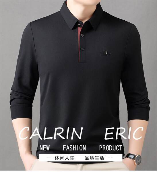 Camiseta Polo Manga Longa Masculina