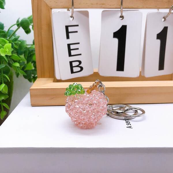 Pendente de Frutas em Cristal