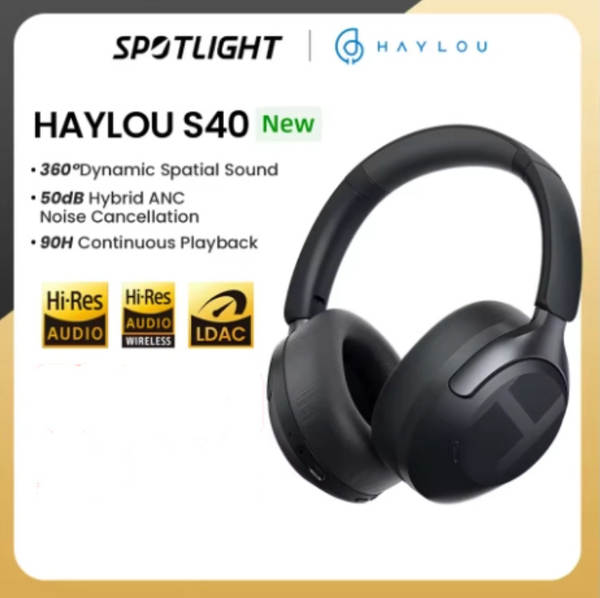 Haylou S40 ANC Headphone sem fio